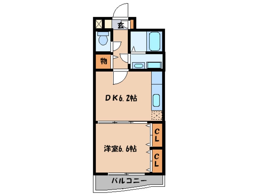間取図 セトル吉塚