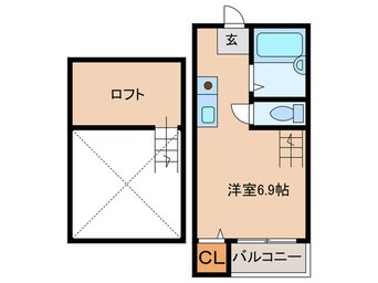 間取図 マキシム六本松西