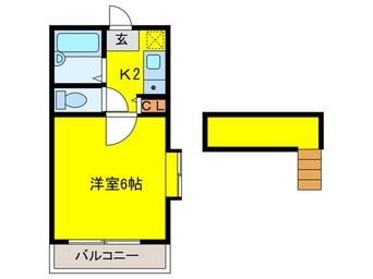 間取図 サンメトロ春日