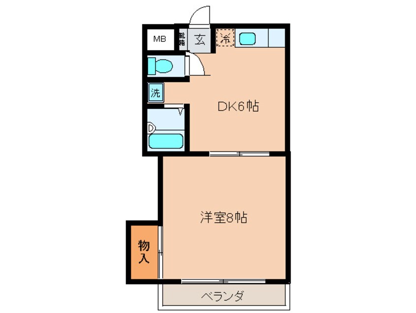 間取図 シャロム新町