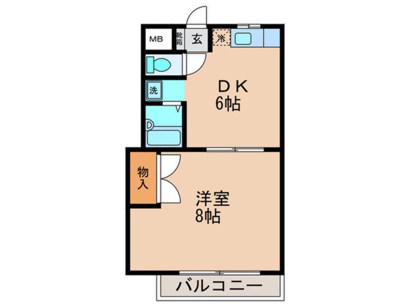 間取図 シャロム新町