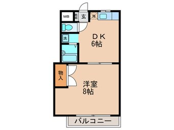 間取図 シャロム新町