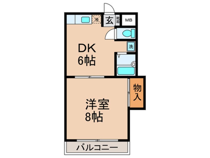 間取図 シャロム新町