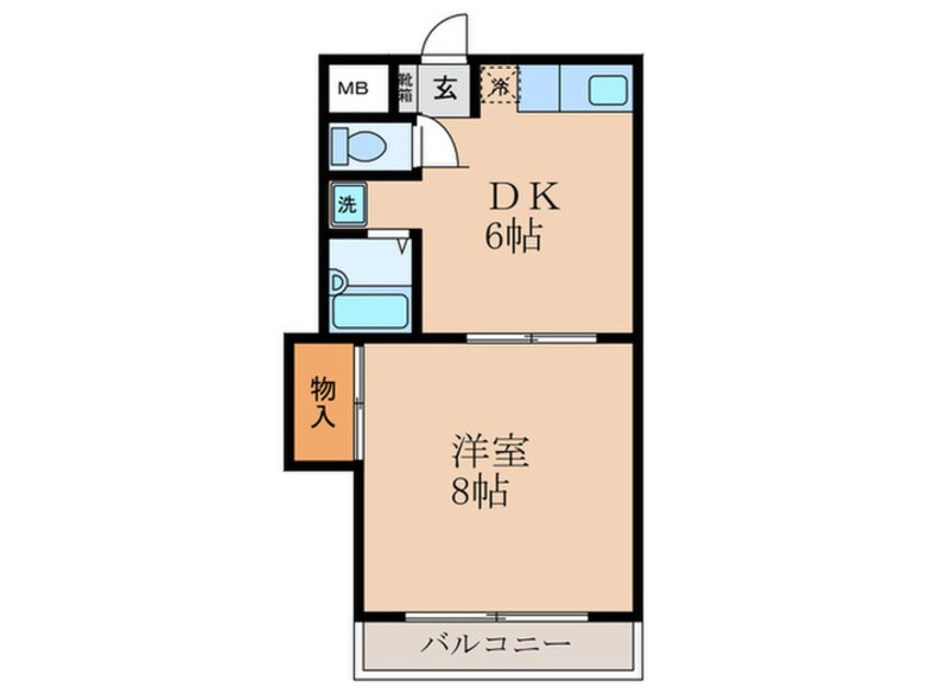 間取図 シャロム新町