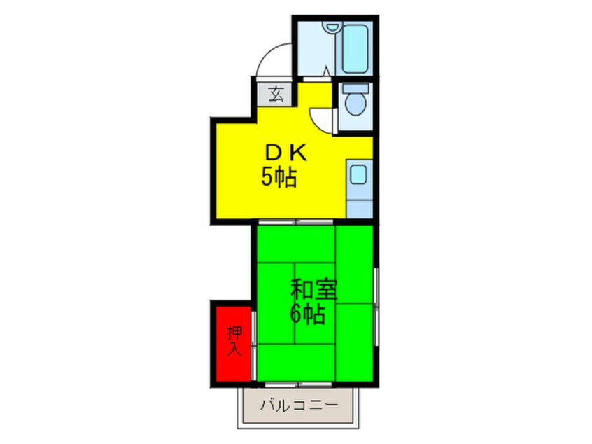 間取図 樋口コーポ