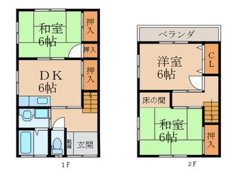 間取図 日豊スカイハイツⅡ