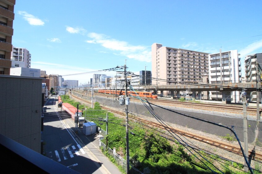 室内からの展望 フロッソダリア博多駅前