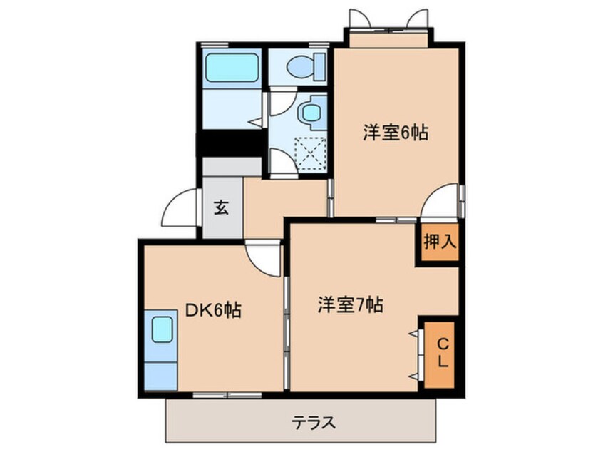 間取図 レークサイドヒルズ