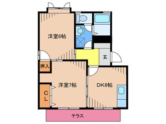 間取図 レークサイドヒルズ