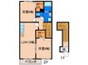 メゾン下境Ｂ 2LDKの間取り