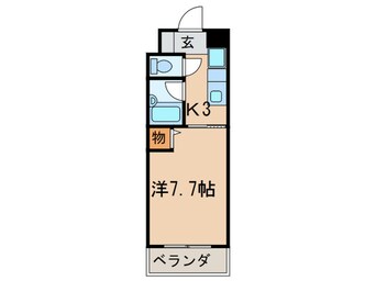 間取図 ﾒｿﾞﾝ浅川台