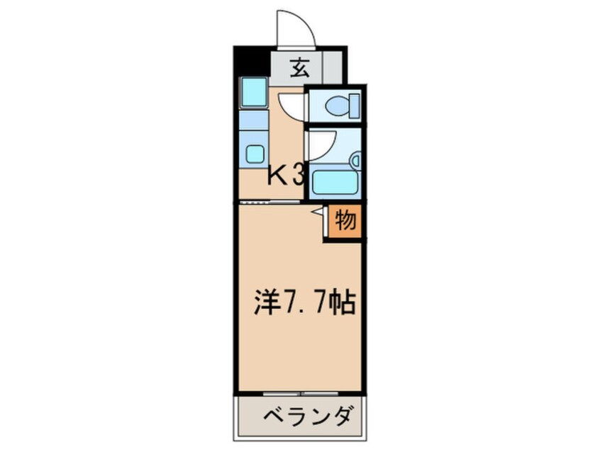 間取図 ﾒｿﾞﾝ浅川台