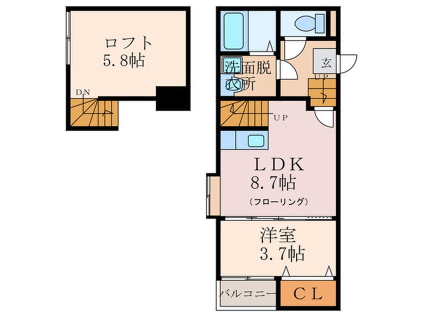 間取図 グランテラスAIRPORT　NEXUS