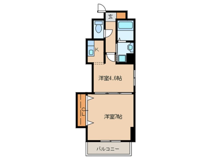 間取図 恵比須千早ビル