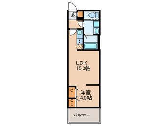 間取図 quador大濠