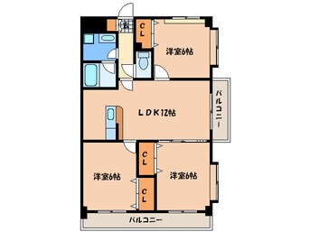 間取図 アベニールＫＡＩ