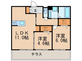 間取図 ココティエ