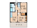CENTURY椿Aの間取図