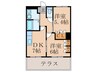 CENTURY椿A 2DKの間取り