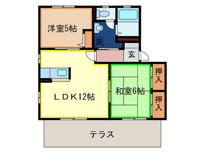 間取り図 グリ－ンヒル