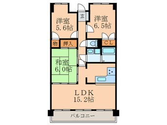 間取図 クラブハウス企救丘