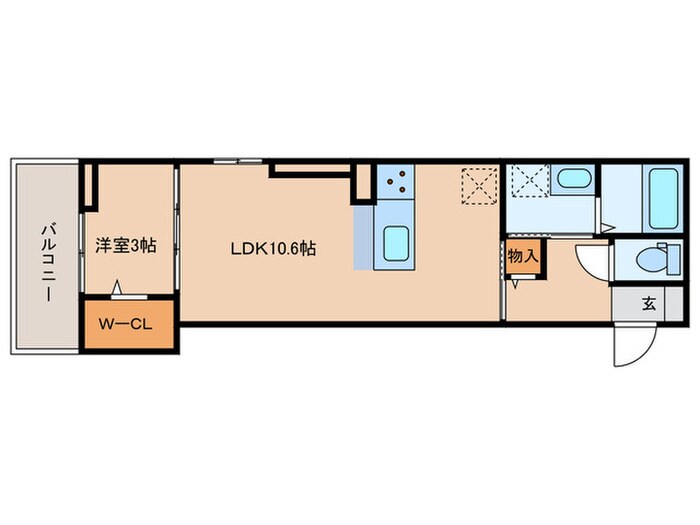 間取り図 LIBERTY CITY TAKAMIYA