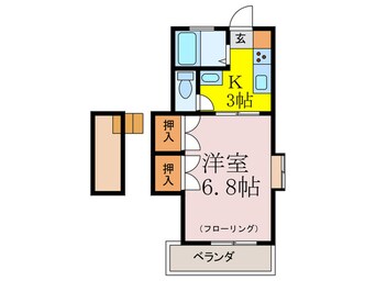 間取図 ロマン白木原
