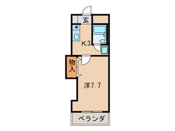 間取図 ベイサイドフラッツ