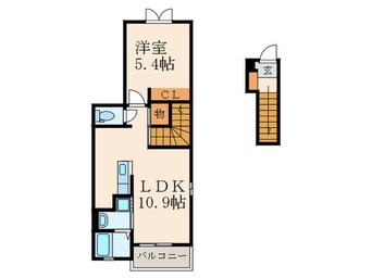 間取図 グラン・ジュテ