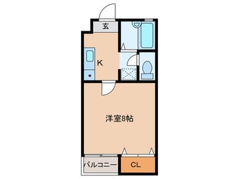 間取図 PLEST姪浜Ⅲ