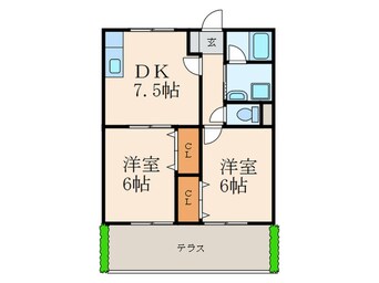 間取図 エスティアム２１