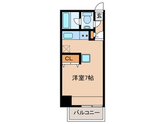 間取図 エステ－ト･モア姪浜(507)