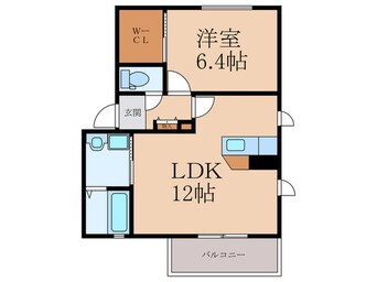 間取図 シャ－メゾン津田