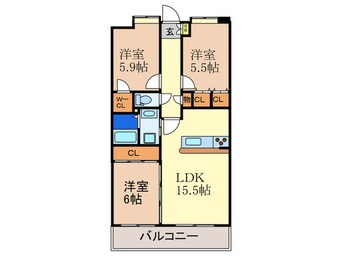 間取図 リファレンス寺塚