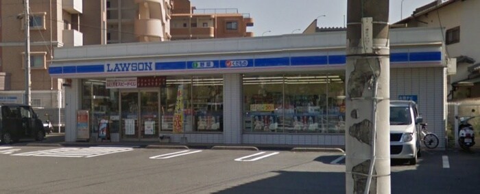 ローソン 小倉富士見二丁目店(コンビニ)まで350m リバーパークⅠ