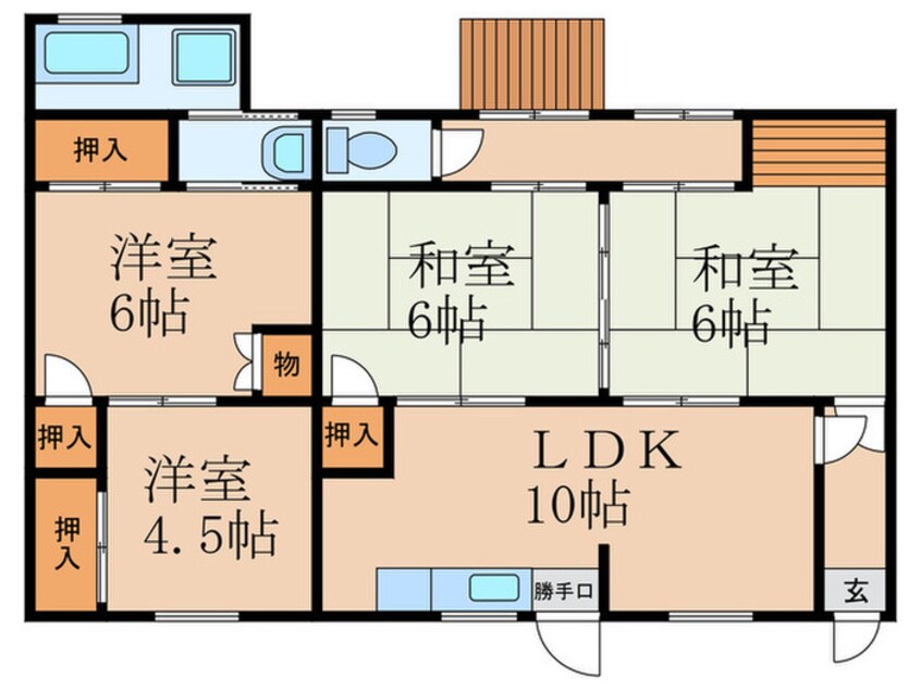 間取図 豊荘