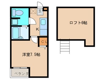 間取図 コンフォ－トベネフィス周船寺