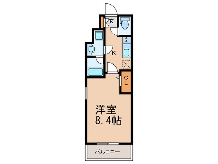 間取り図 Ｖｏｌａｒｅ　ＨＡＫＡＴＡ