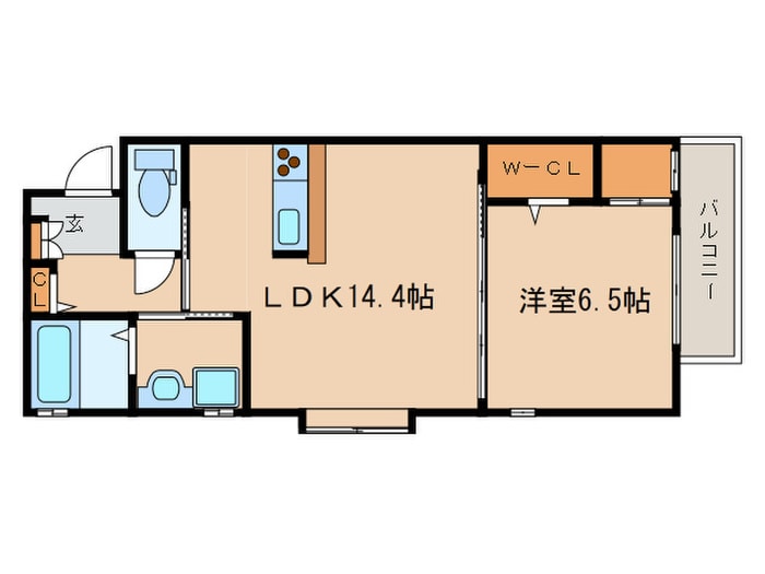 間取り図 ラ・コルダ西小倉