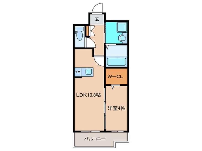 間取図 シャングリラ天神