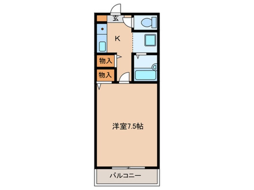 間取図 レイクサイドマンション