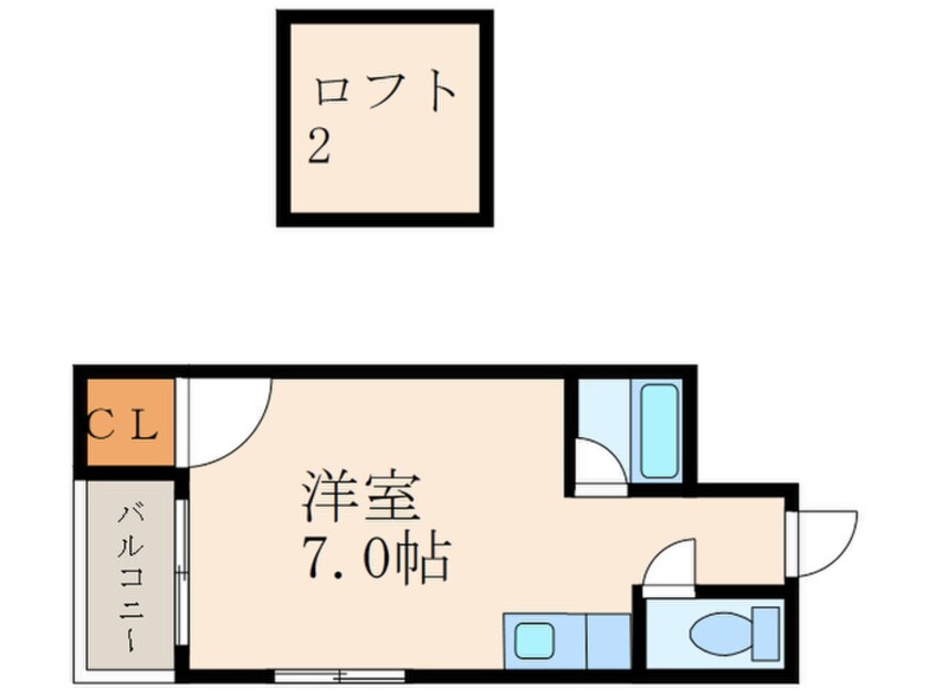 間取図 リバーサイドハウス