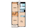 コンフォール別府の間取図