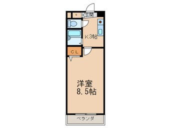 間取図 エース弐番館