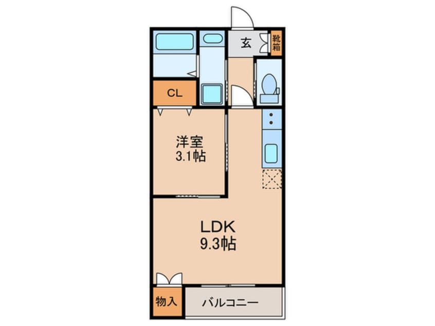 間取図 リベルタ基山