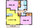 サジタリアステ－ジＡの間取図