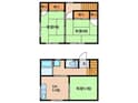 松栄荘３の間取図