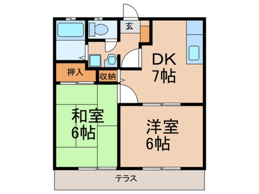 間取図 リバティハウス