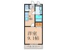 Le　Havre（ルアーブル） 1Kの間取り