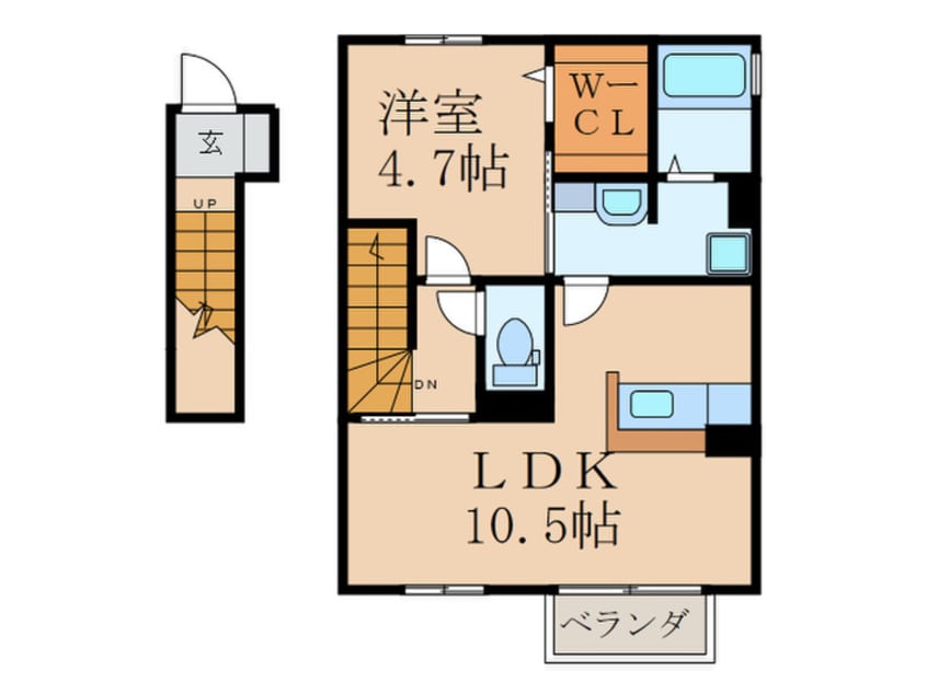 間取図 グランドール